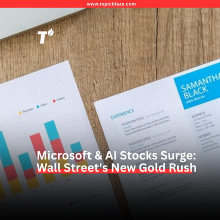 Microsoft and AI Stocks Surge — Wall Street’s New Gold Rush