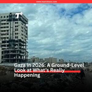 Gaza in 2026: A Ground-Level Look at What’s Really Happening