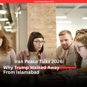 Iran Peace Talks 2026: Why Trump Pulled Out of Islamabad Negotiations