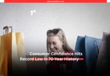 Consumer Confidence Collapses: Sentiment Hits Record Low, CPI Heading to 4.2% Consumer shopping bags economic anxiety record low sentiment 2026