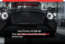 Gas Prices Hit $4.46: The Iran War’s Cost for Every American Luxury car representing soaring gas prices from Iran war 2026