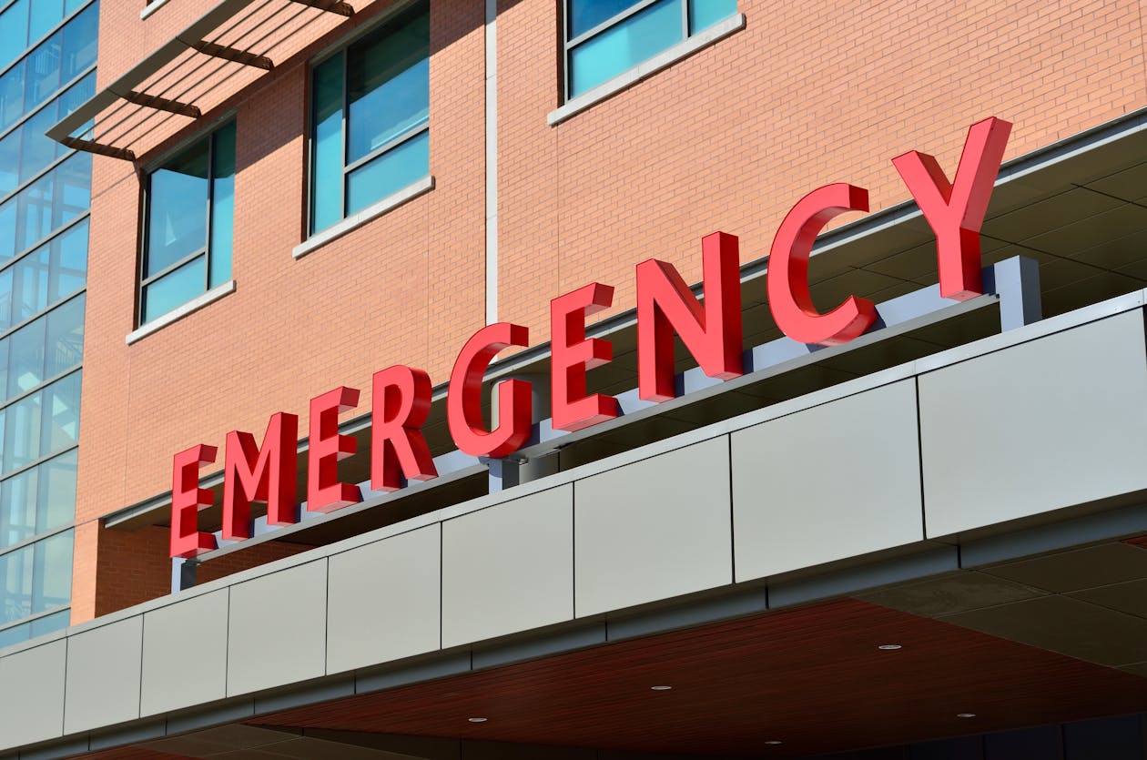 Hospital ICU corridor representing critical care for Rudy Giuliani pneumonia 2026