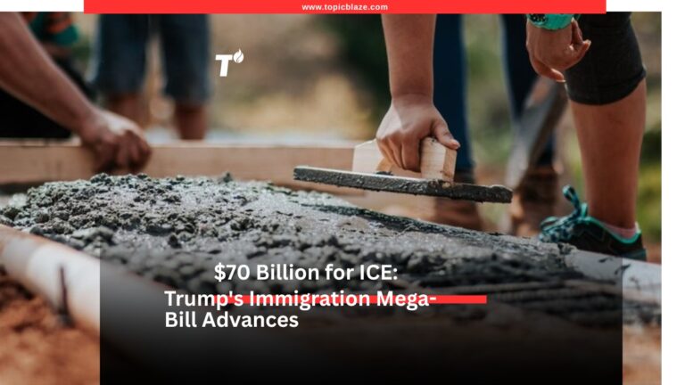 $70 Billion for ICE: What’s Inside Trump’s Immigration Enforcement Bill