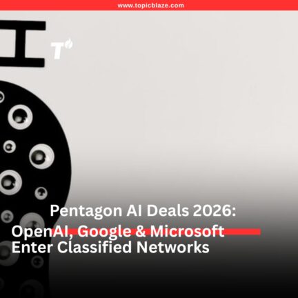 Pentagon AI Deals 2026: OpenAI, Google and Microsoft Enter Classified Networks