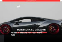 Trump’s 25% EU Car Tariff: What It Means for Your Next Car European sports car representing Trump 25% EU car tariff 2026
