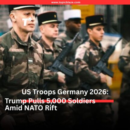 US Troops Germany Withdrawal 2026: Trump Pulls 5,000 Amid NATO Rift